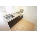 キッチンスペースの広さも魅力 パークドプランタン　Ｂ