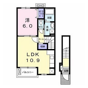間取図 アヴェク　トゥー