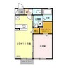 フォレスト自由が丘 1LDKの間取り
