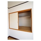 奥行きのある収納 沢建コーポ