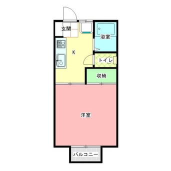 間取図 あけぼのコーポＣ棟