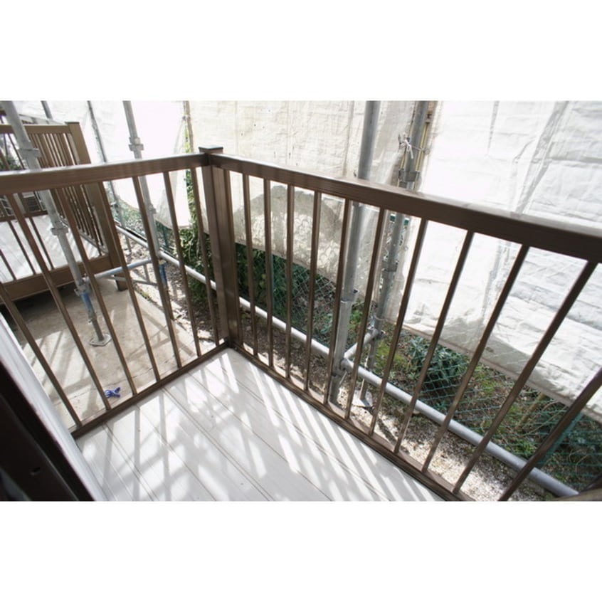 お洗濯やお布団干しに重宝します あけぼのコーポＣ棟