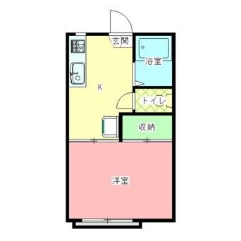 間取図 ＫコーポＢ棟