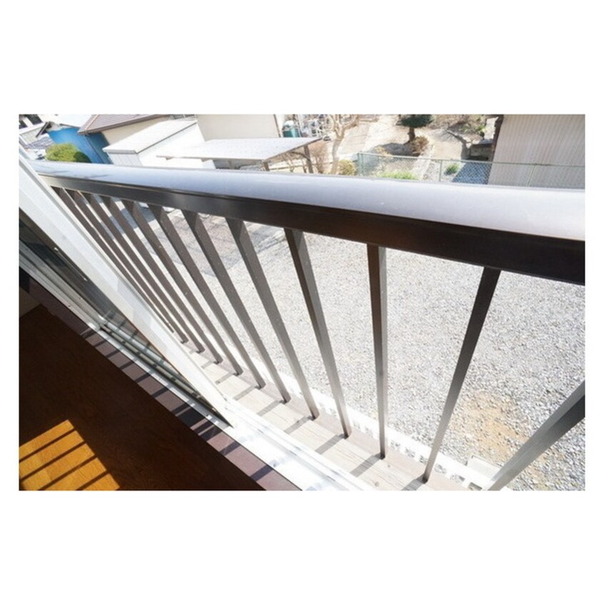 しっかりお洗濯が干せますね。 ＫコーポＢ棟