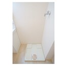 防水板付きの洗濯機置場 ダイシエル