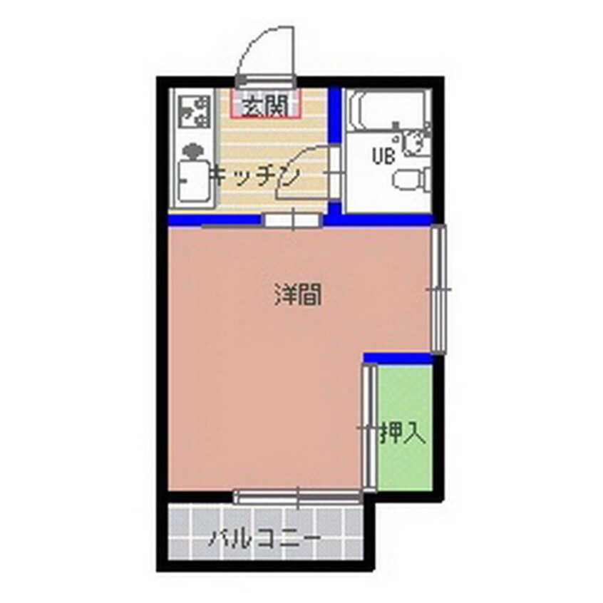 間取図 石井コーポ