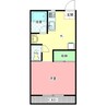 大根アパート 1Kの間取り