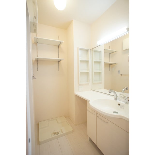 広々とした洗面所 プラムマハール