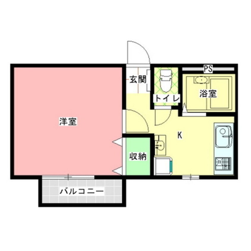 間取図 袴塚ベータ