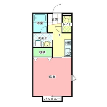 間取図 Wisteria （ｳｨｽﾃﾘｱ）