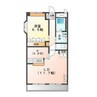 レジデンス　Ｔ．Ｋ 1LDKの間取り