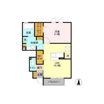 間取図 メゾンもみじの郷