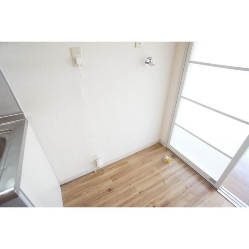 無駄のない洗濯機置き場 ＳＡＫＵＲＡコーポ(ｻｸﾗｺｰﾎﾟ)