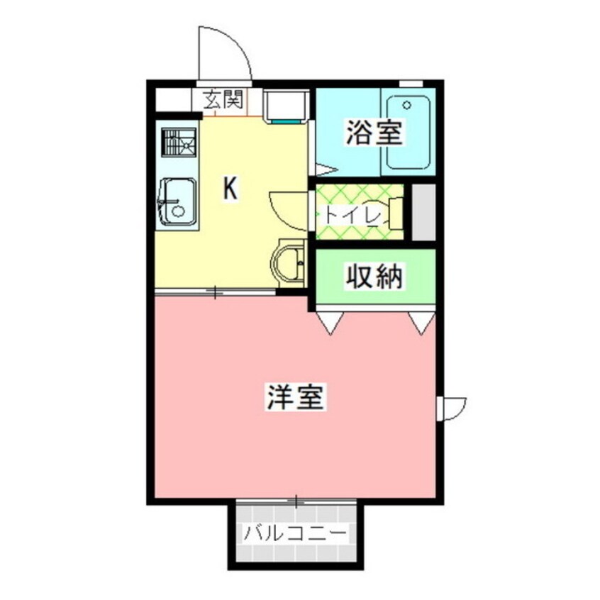 間取図 コーポミレット