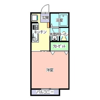 間取図 スノウハイツ