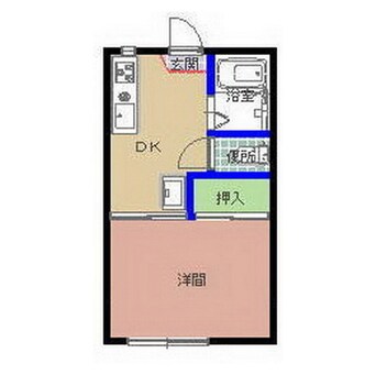 間取図 セブンハイツＢ棟