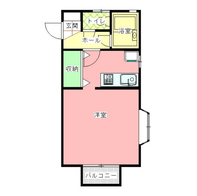 間取り図 コーポ金沢Ｂ棟