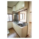 B棟は２口のビルトインコンロ コーポ金沢Ｂ棟