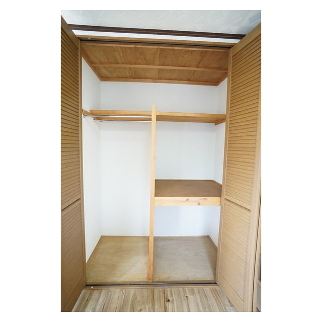 大物から小物までしっかり収納 コーポ金沢Ｂ棟