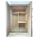 大物から小物までしっかり収納で コーポ金沢Ｂ棟