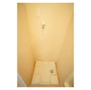 防水板付きの洗濯機置き場 ソレイユ