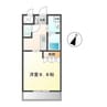 アーバン・ヒルズ 1Kの間取り