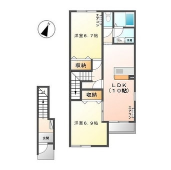 間取図 ラ ミア カーサ