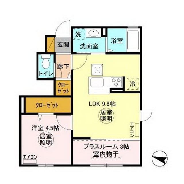 間取り図 プラスモア