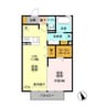 Ｄ－ｒｏｏｍ赤塚　B 1LDKの間取り