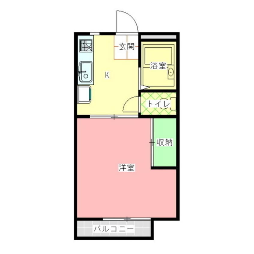 間取図 アメニティ１