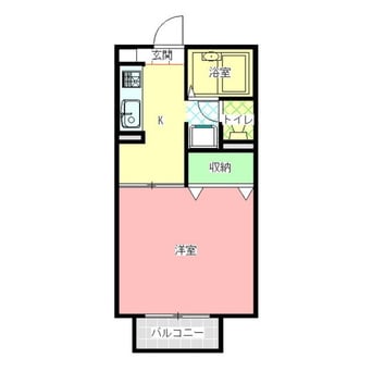 間取図 ディアコートＡ棟