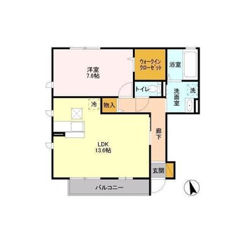 間取図 パークドプランタン　I
