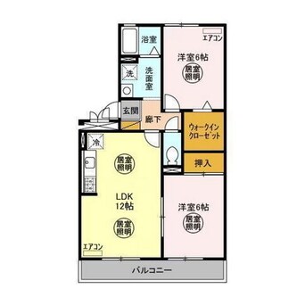 間取図 プレザントハイツ