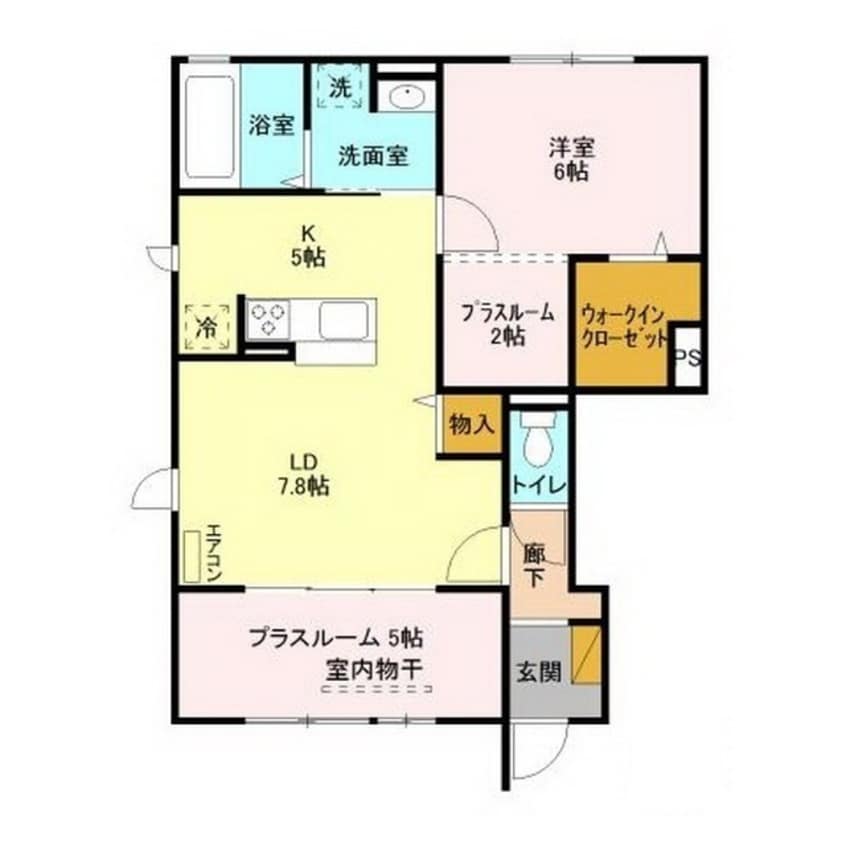 間取図 ＰＲＩＮＣＥＳＳ　Ⅱ