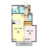 プレアデス見川　Ｄ 1LDKの間取り