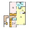 ベレタニアA 2LDKの間取り