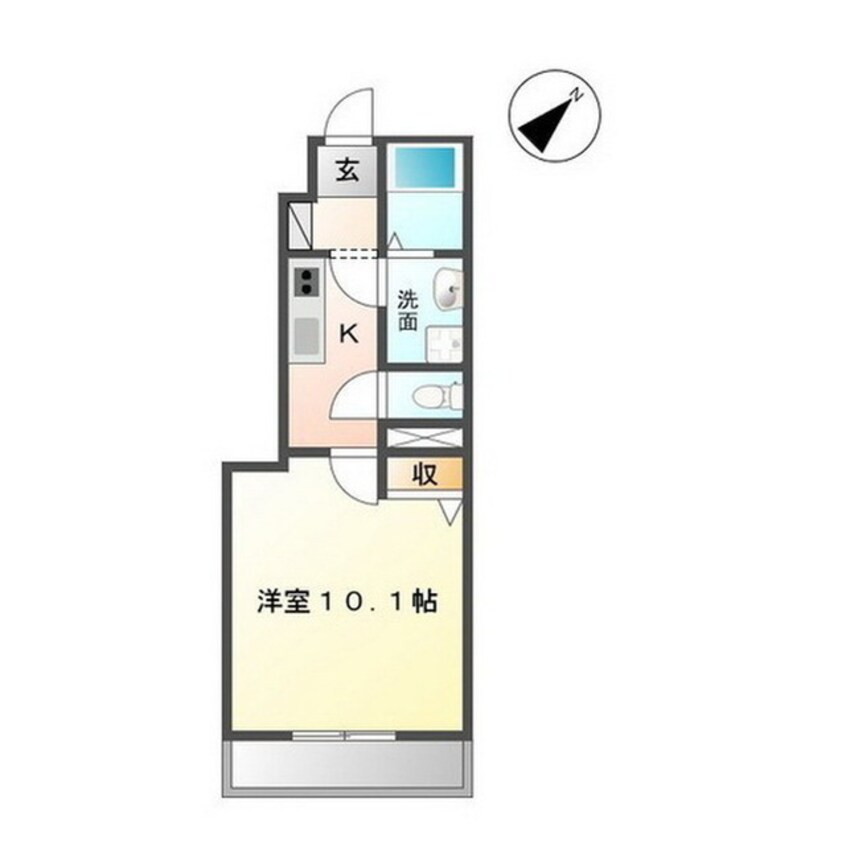 間取図 Y’s square 91