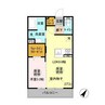 三の丸キャッスル　Ａ 1LDKの間取り