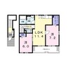ミッテ文京　Ａ 2LDKの間取り