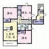プロムナードⅠ 3LDKの間取り