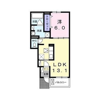 間取図 スイート　レイ