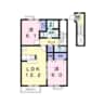 ウィン・ビレッジ　 2LDKの間取り