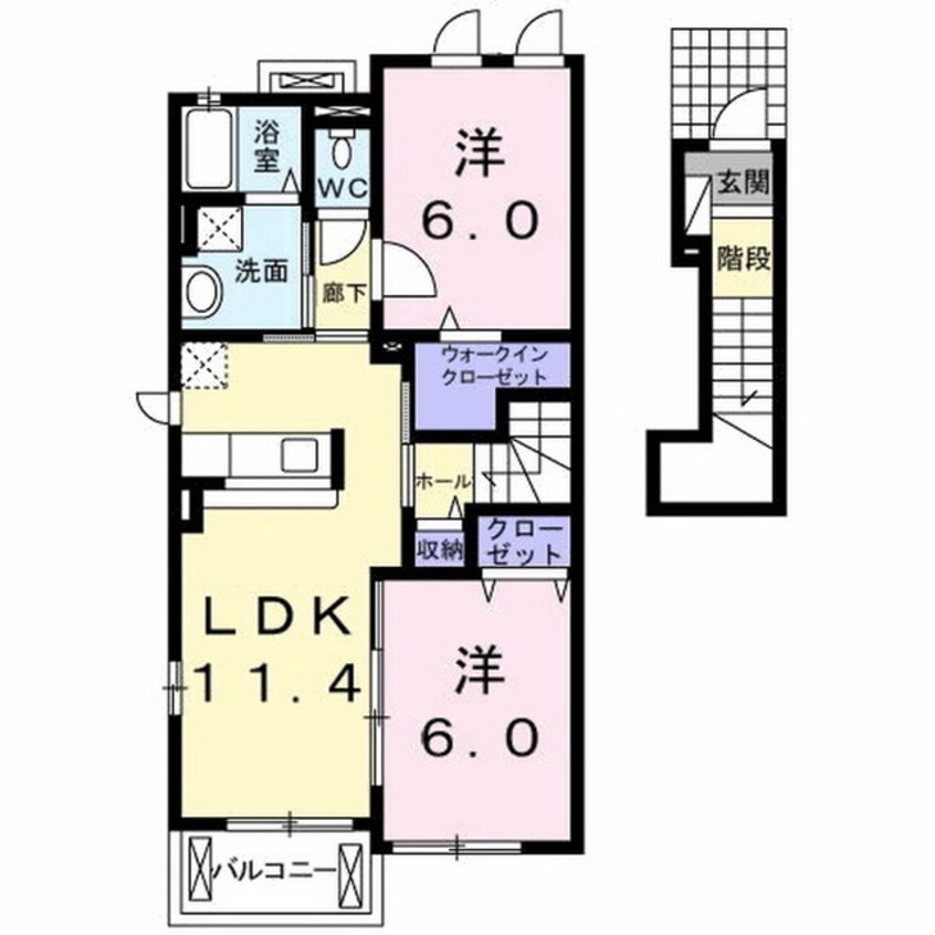 間取図 エトワールⅡ