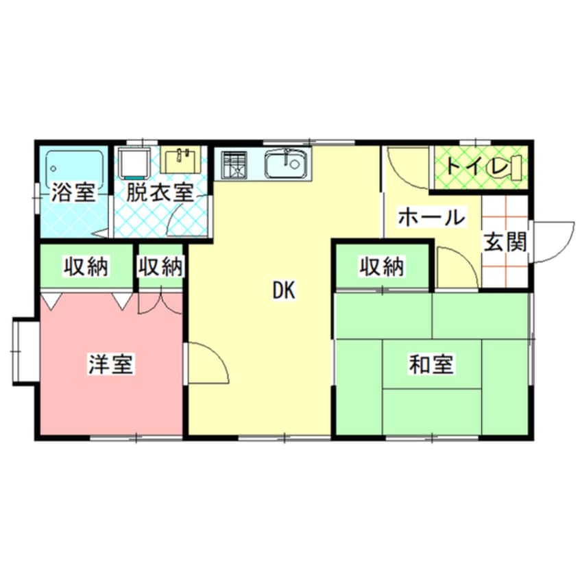 間取図 長島住宅