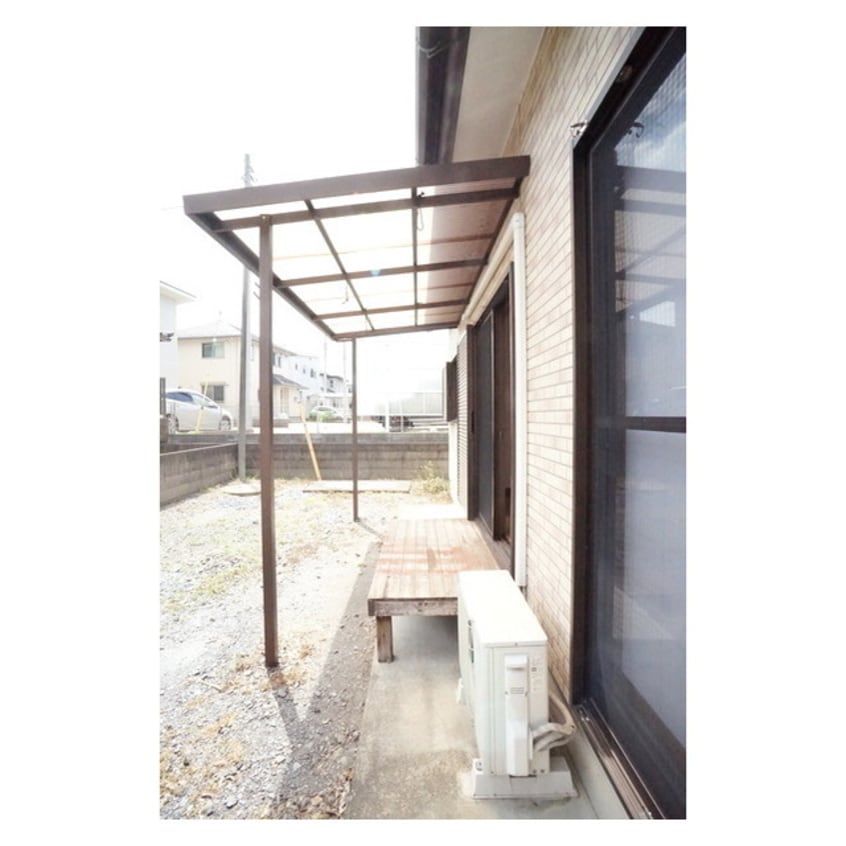 毎日洗濯物を干せますね 長島住宅