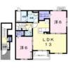 ＳＨＩＮＹＡＳＨＩＫＩ：ＡＰ 2LDKの間取り