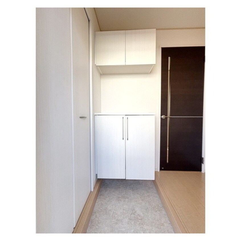 玄関とリビングの間に扉があるの Royal　Park　HIMEKO　C