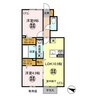 ボヌール　Ａ 2LDKの間取り