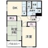ロイヤルシティ　Ｓ１ 2DKの間取り