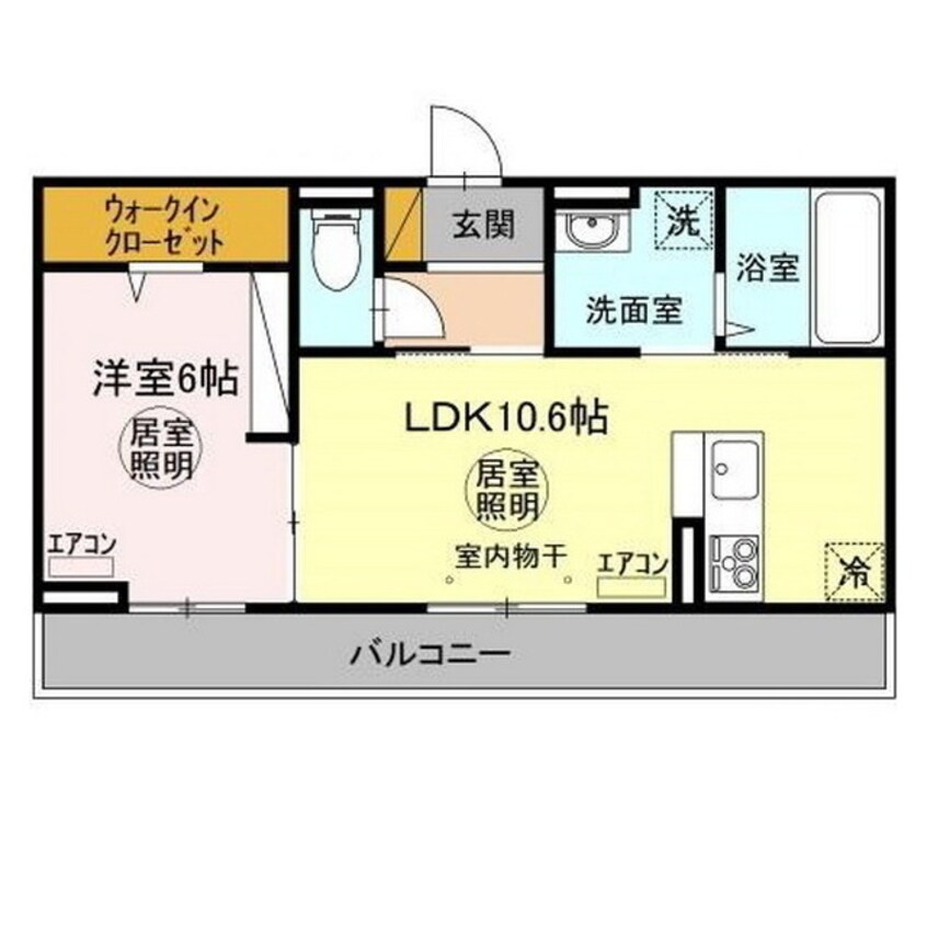 間取図 アンジュ